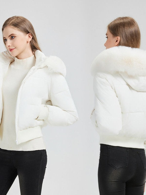 Women's Bomber Puffer Jacket
