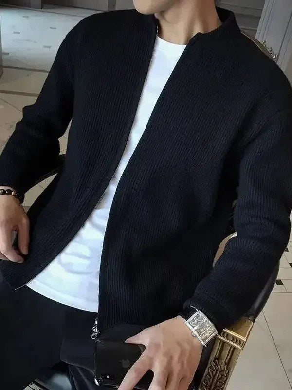 Solid Cardigan for Men | Drune