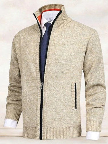 Collared Cardigan for Men | Drune