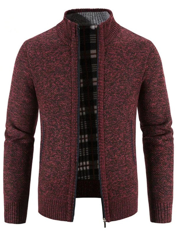 Zip Up Cardigan for Men | Drune