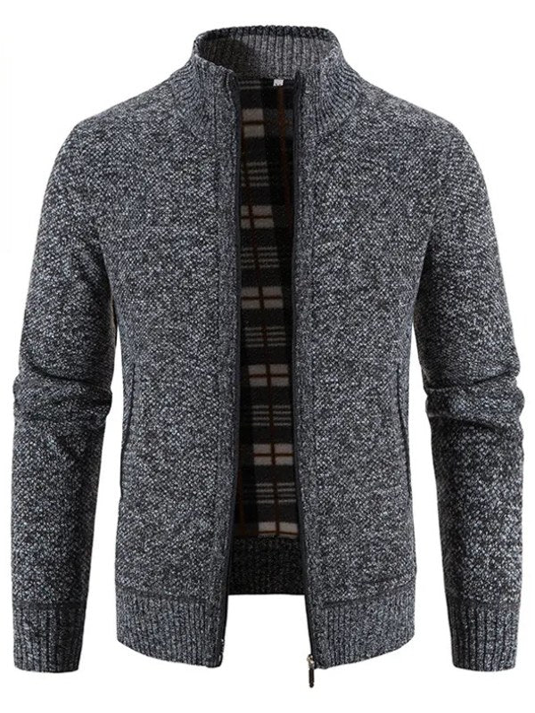 Zip Up Cardigan for Men | Drune