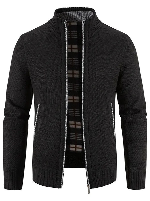 Zip Up Cardigan for Men | Drune