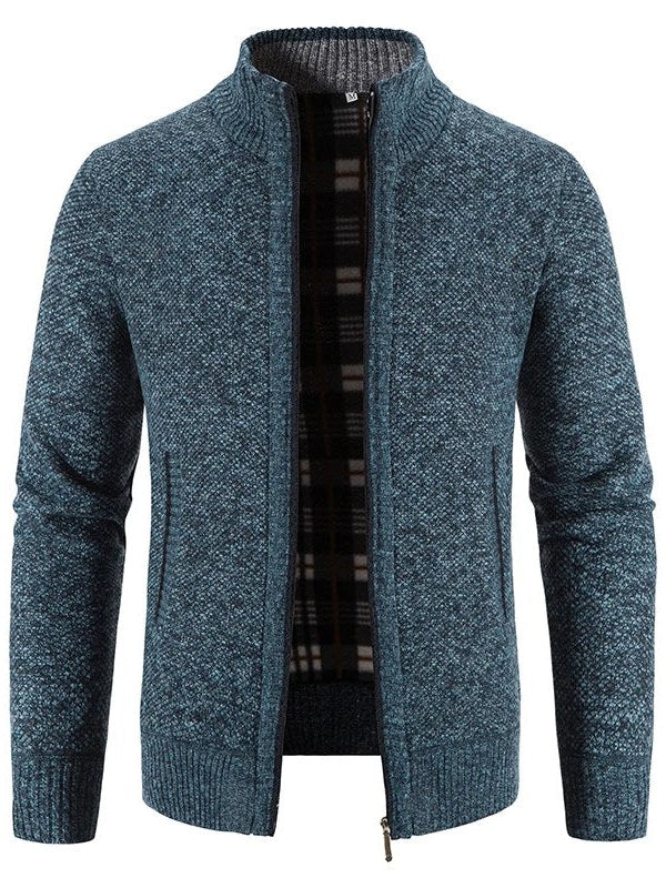 Zip Up Cardigan for Men | Drune