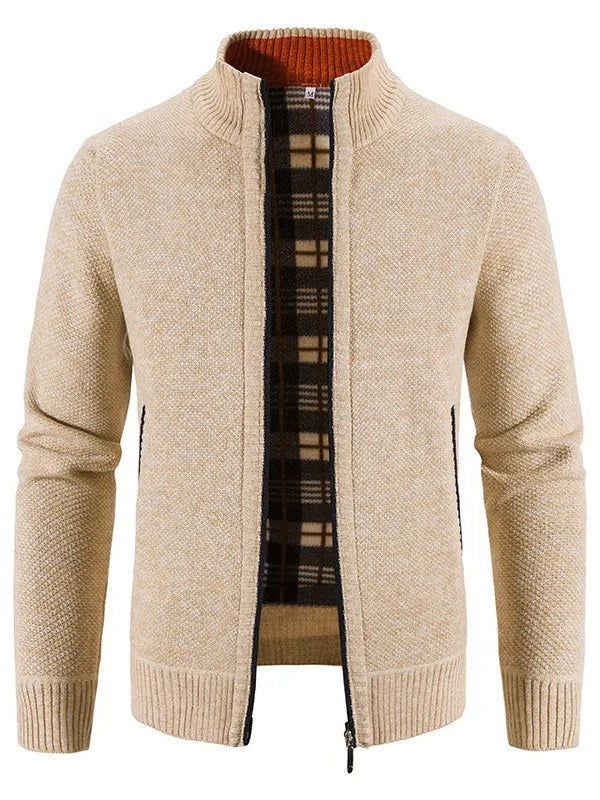 Zip Up Cardigan for Men | Drune