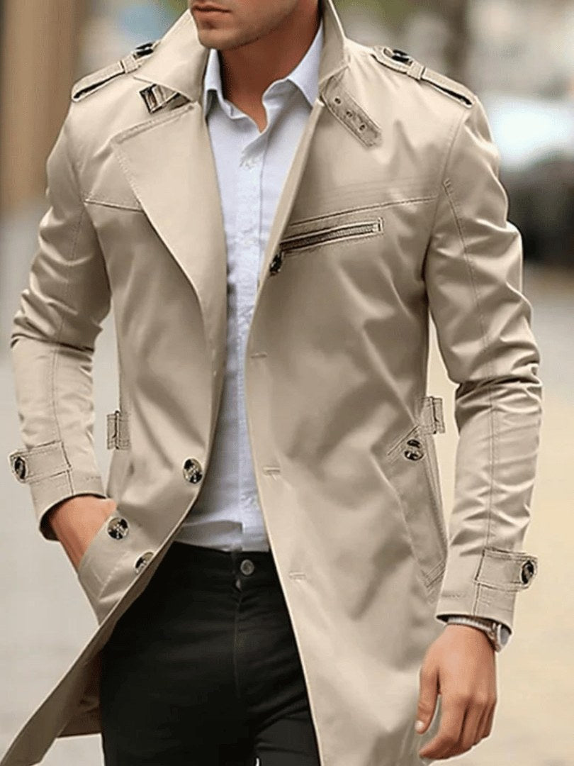 Classic Trench Coat for Men | Drune