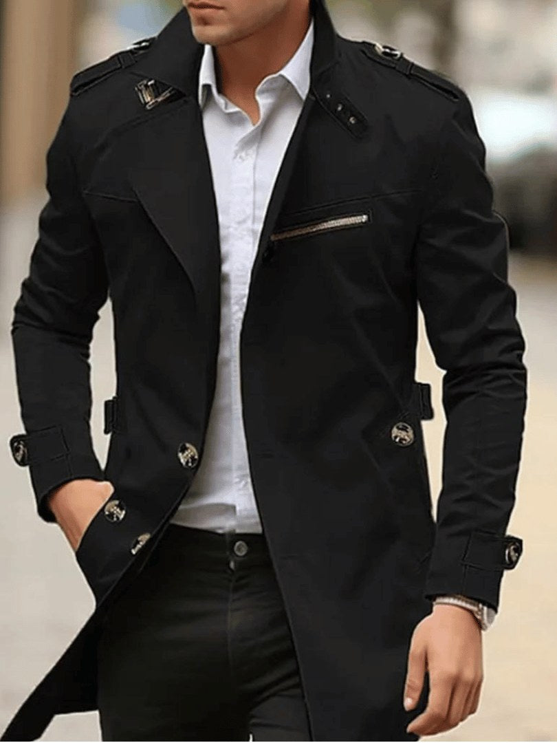 Classic Trench Coat for Men | Drune
