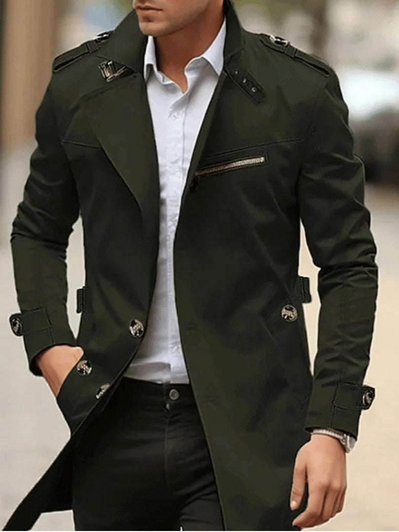 Classic Trench Coat for Men | Drune