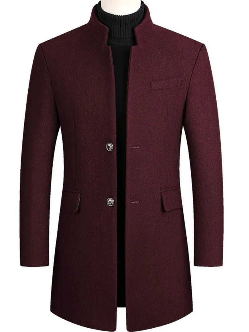 Button Trench Coat for Men | Drune