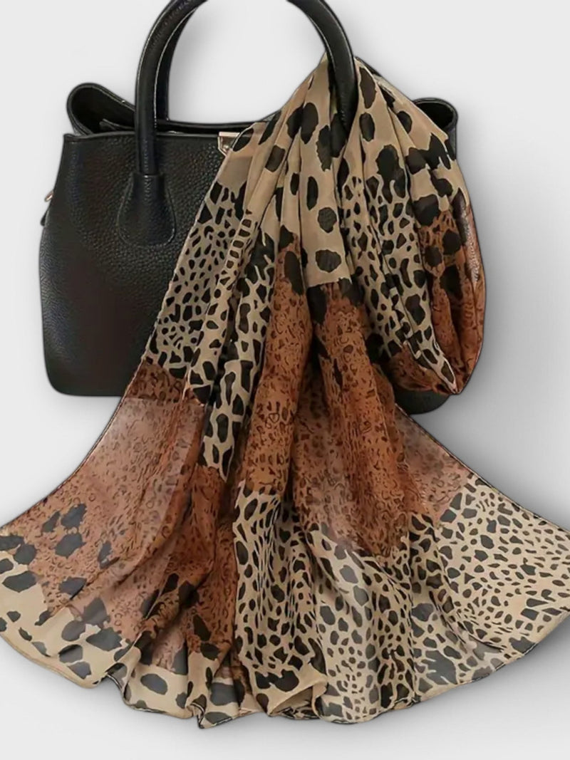 Leopard Print Scarf for Women | Drune