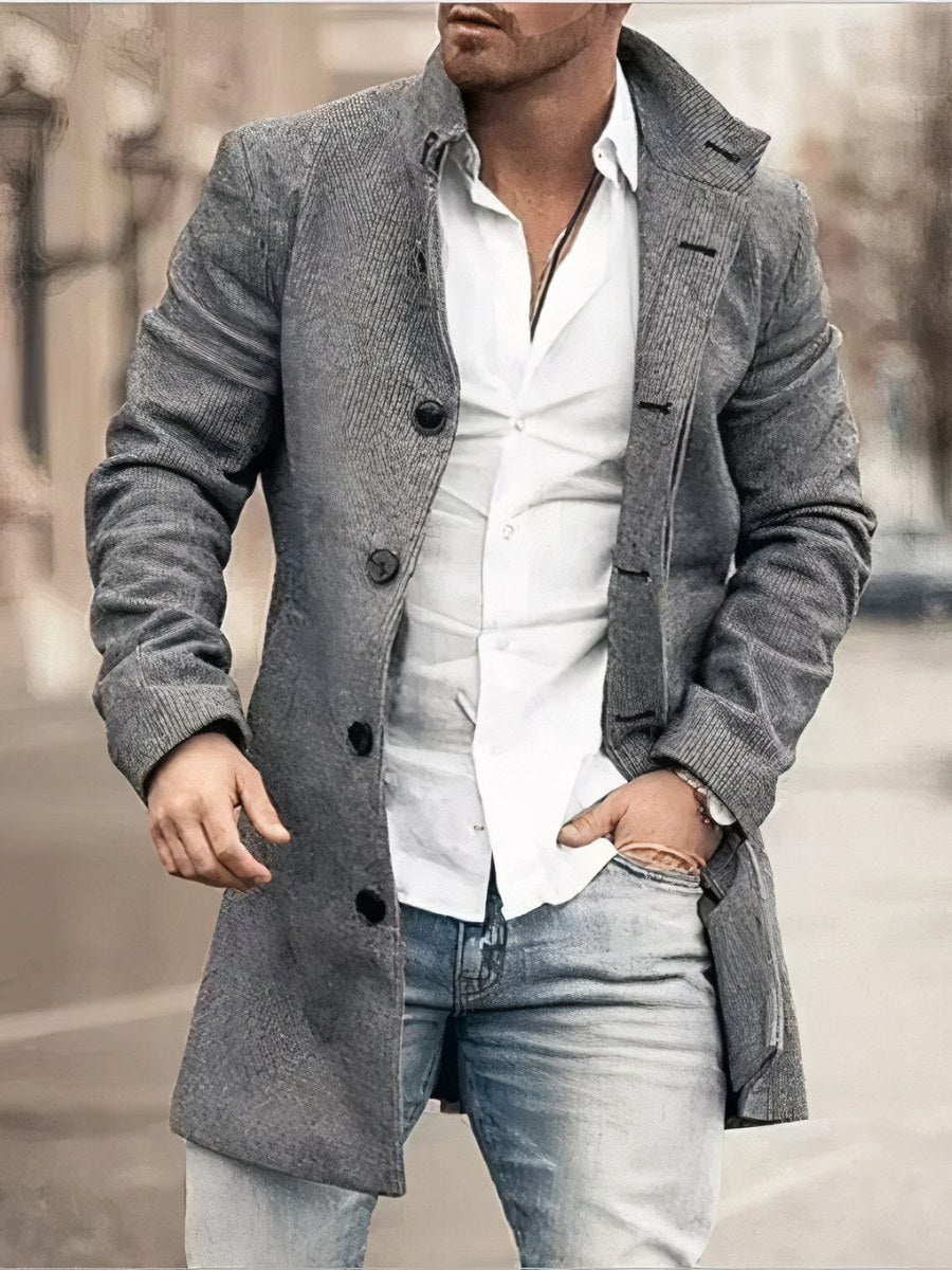Chic Trench Coat for Men | Drune