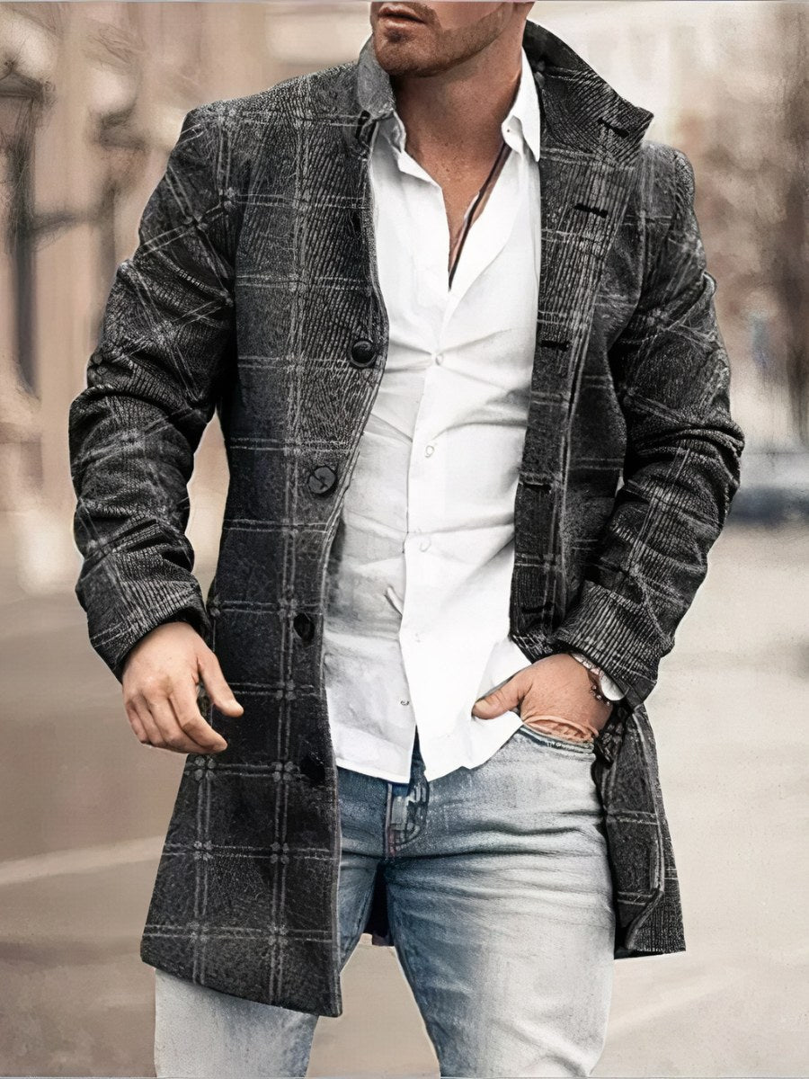 Chic Trench Coat for Men | Drune