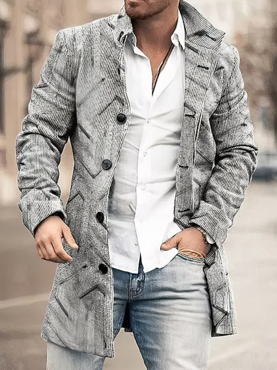Chic Trench Coat for Men | Drune